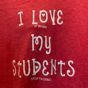 I love it when my students stop talking short